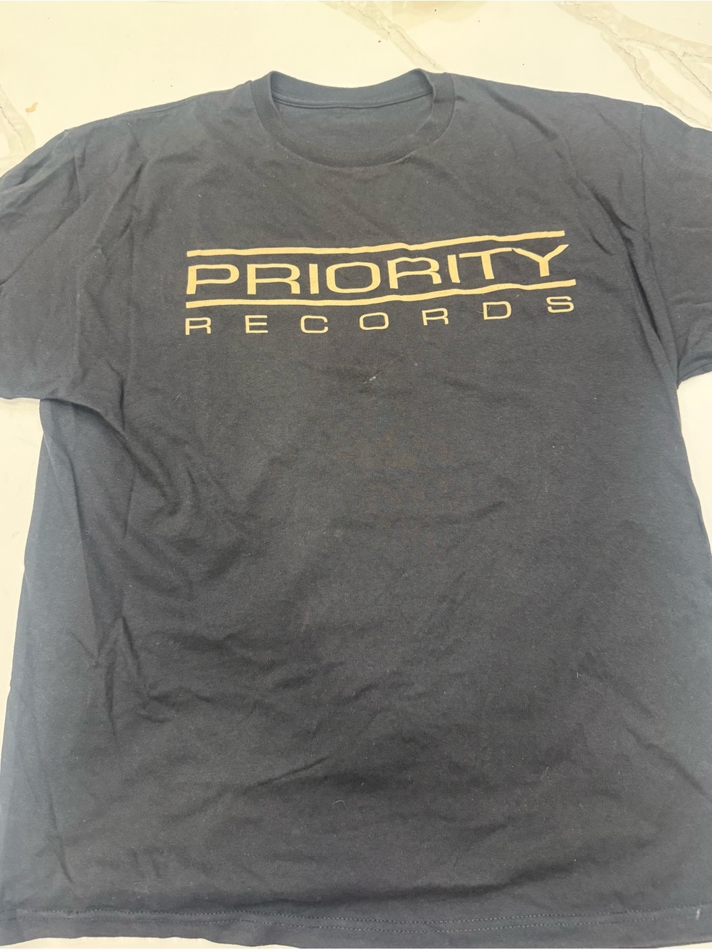 Black Graphic Logo Tee